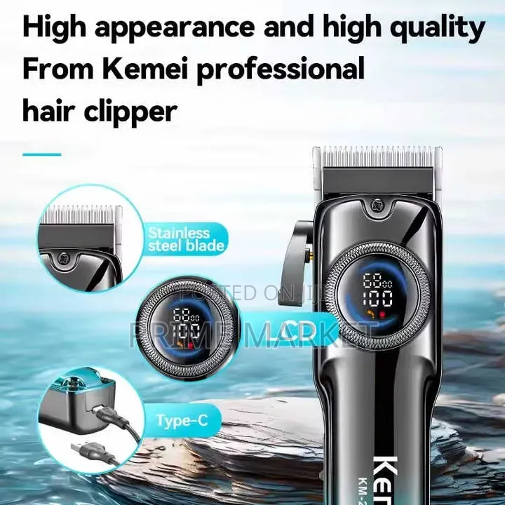 Kemei KM-2279 Professional Hair Clipper2000 mAh |210 Minutes Runtime
