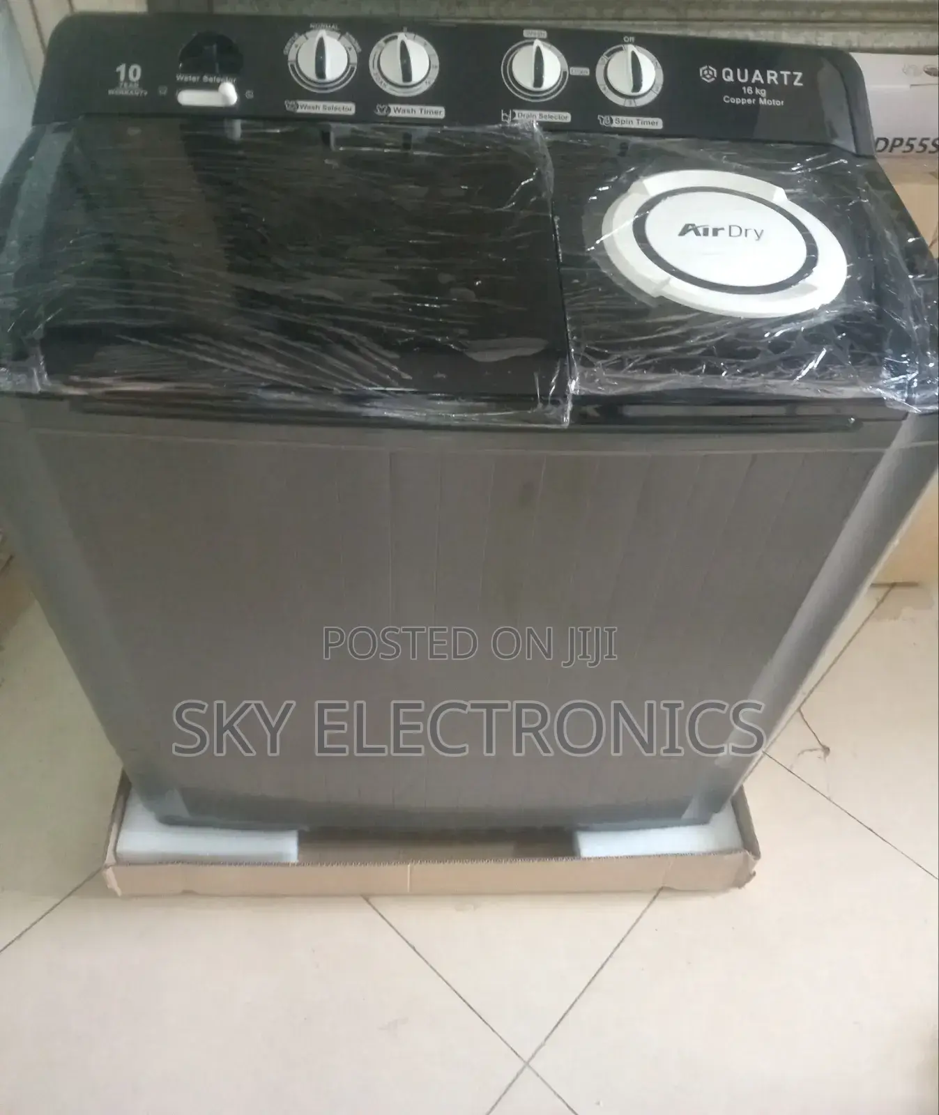 Quartz 16kg Washing Machine Manual System