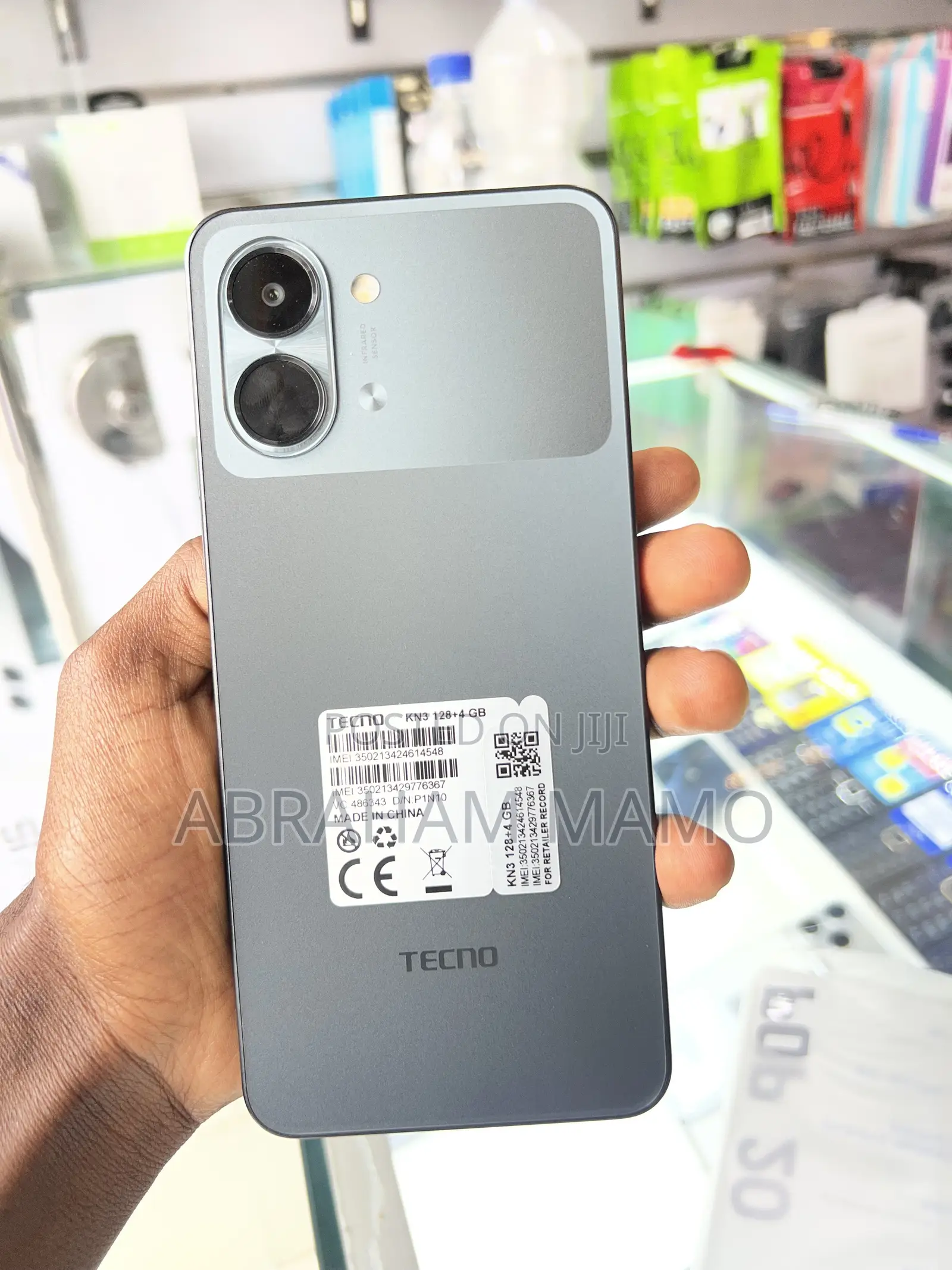 New Tecno Pop 20 128 GB Gray