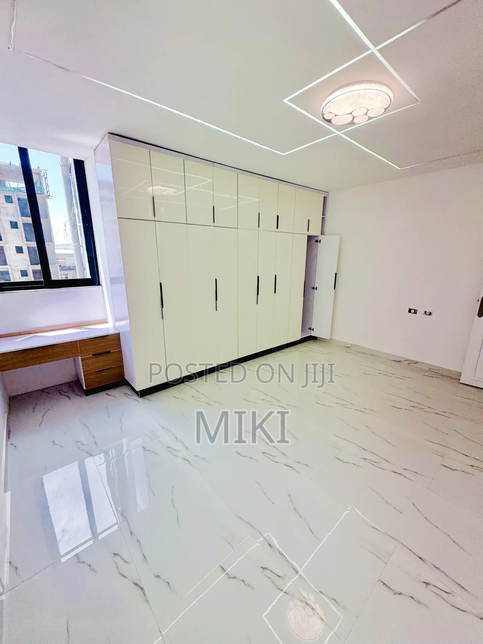 Furnished 3bdrm Apartment in Diaspora Garment, Nifas Silk-Lafto