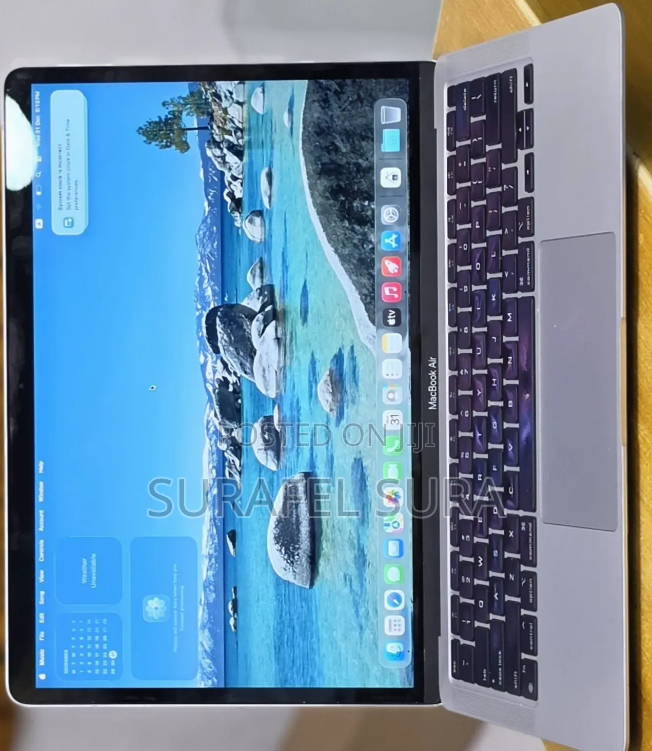 New Laptop Apple MacBook Air 2020 M1 8GB Apple M1 SSD 256GB