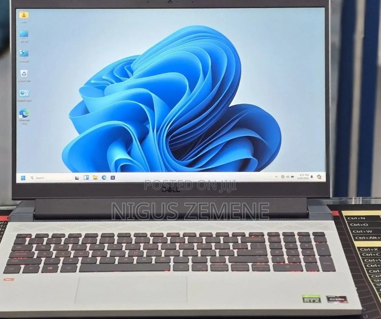 New Laptop Dell G15 5510 16GB AMD Ryzen 7 SSD 512GB