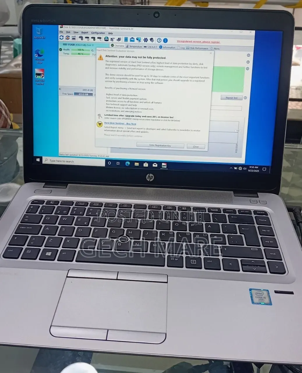 New Laptop HP EliteBook 840 G3 8GB Intel Core i5 SSD 256GB
