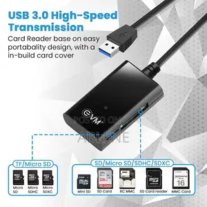 3in1 Card Reader Supports dSD, TF (microSD), and CF Memory Card