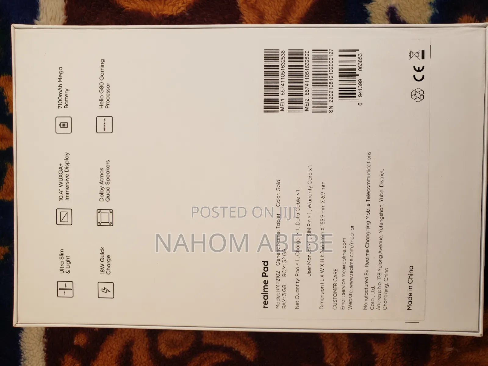 New Realme Pad 32 GB