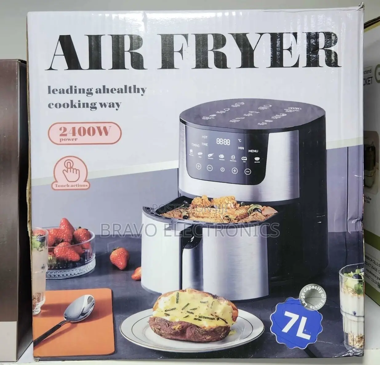 Airfryer 7Liter 2400watt Top Quality Original Digital Air Fryer