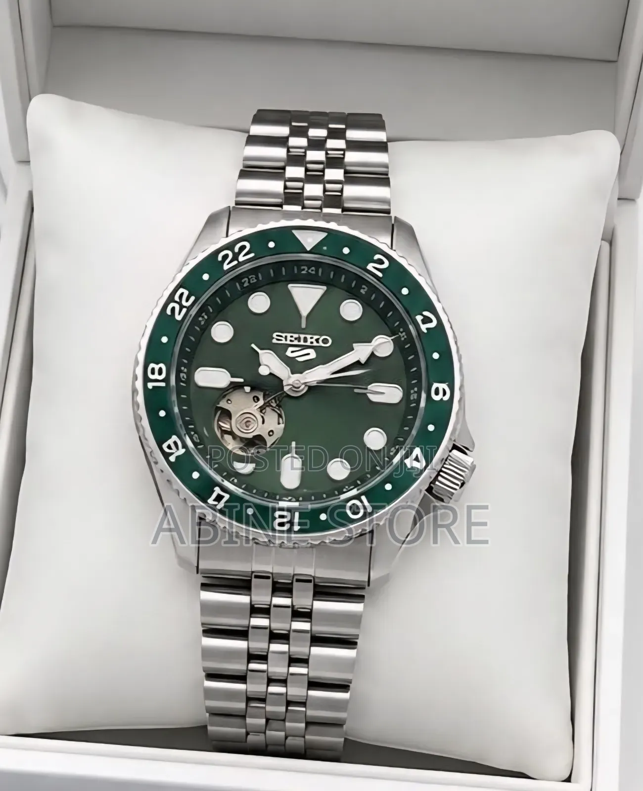 Seiko Automatic Open Heart Edition Men's Watch - Brand New