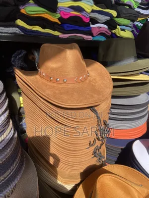 የካውቦይ ባርኔጣ (Premium Suede Cowboy Hat)