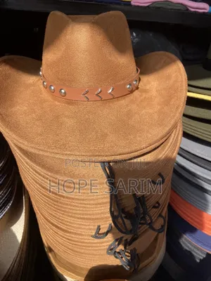 የካውቦይ ባርኔጣ (Premium Suede Cowboy Hat)