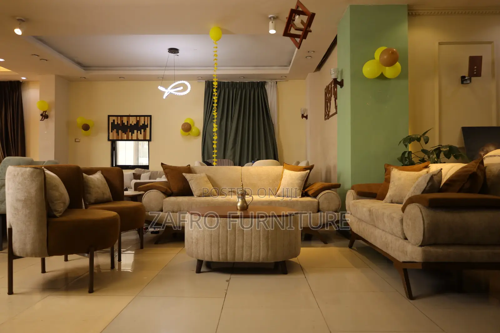 ለጋስ/ Legas 7 Seater Sofa