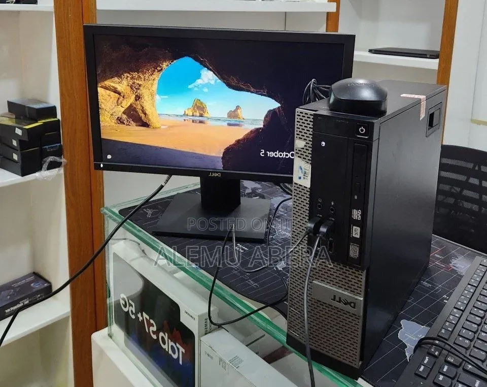 New Desktop Computer Dell OptiPlex 3020 4GB Intel Core i3 HDD 500GB
