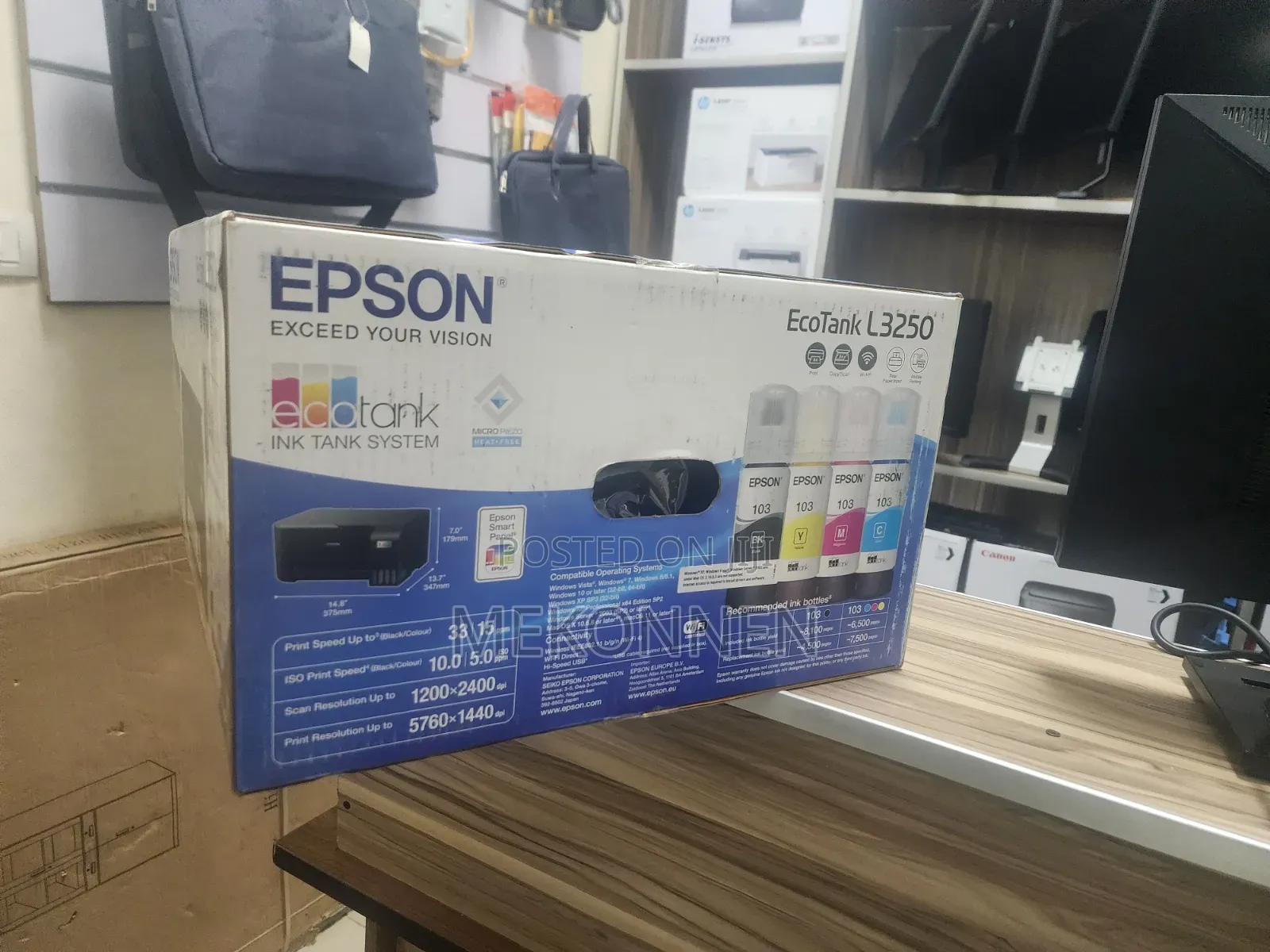 Brand New L3250 Print Scan Copy