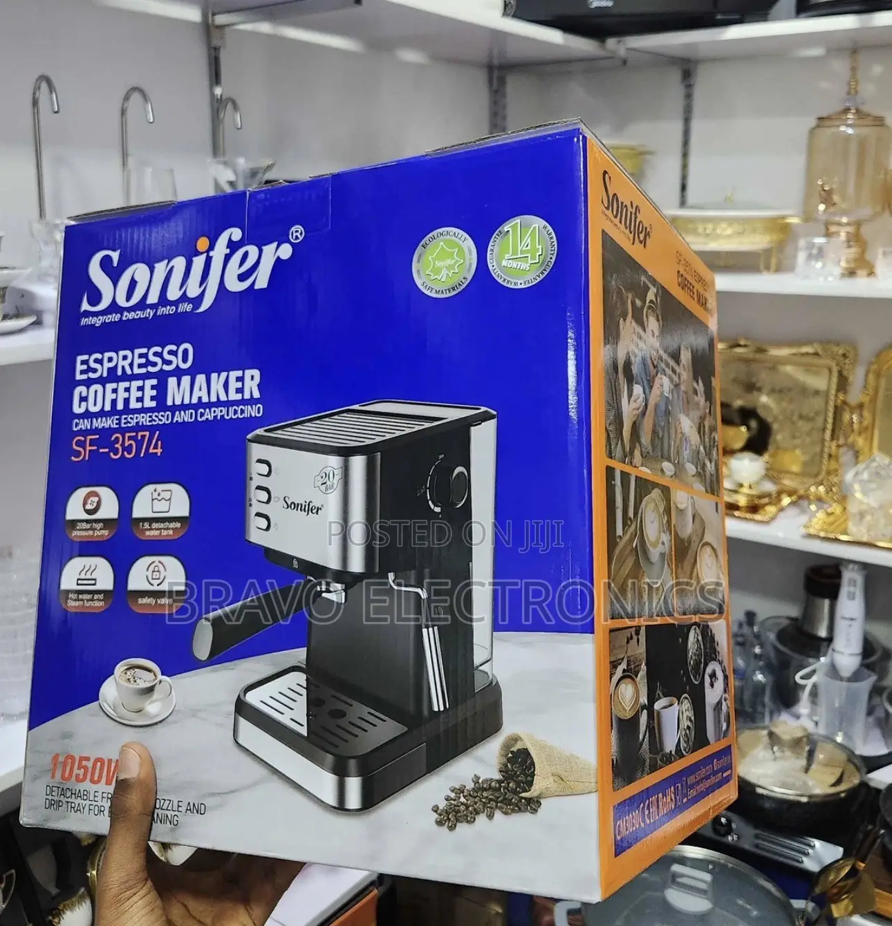 Sonifer Espresso Coffee Maker - High Quality Espresso Machine