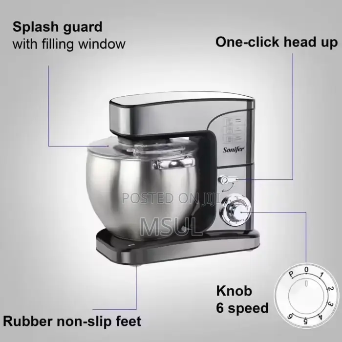 Sonifer 2000w SF-8082 Professional Kitchen // 12l Bowl Dough //