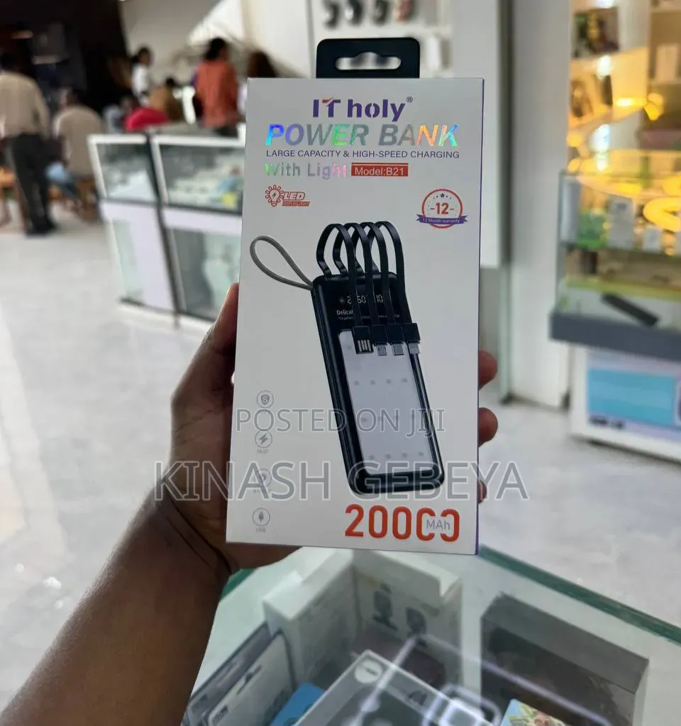 4in1 Wireless Charging Power Bank(20000mah)