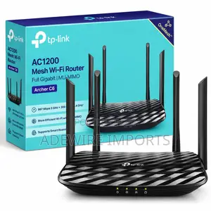 TP-Link Archer C6 AC1200 Wireless MU-MIMO Gigabit Mesh Wi-Fi Router