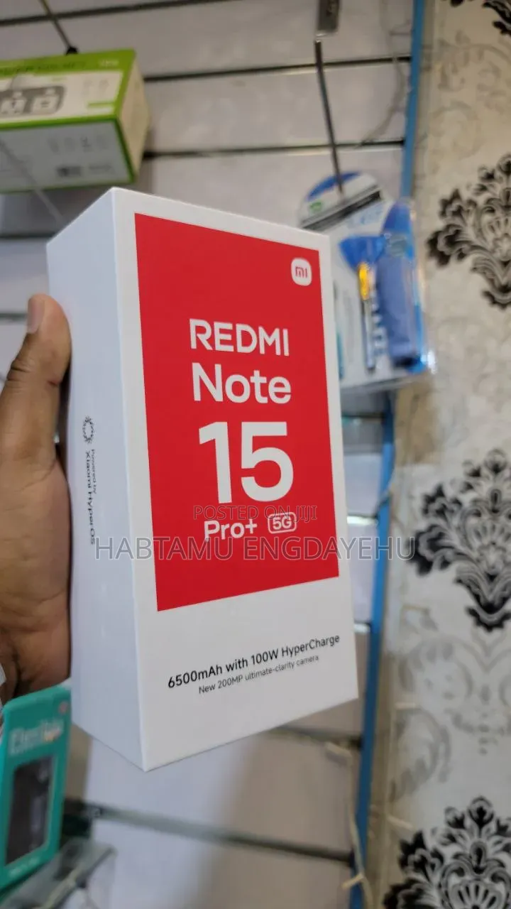 New Xiaomi Redmi Note 15 Pro+ 512 GB Red