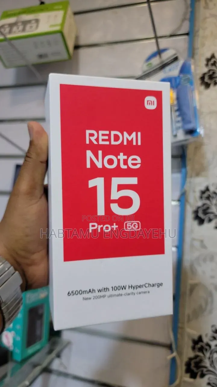 New Xiaomi Redmi Note 15 Pro+ 512 GB Red