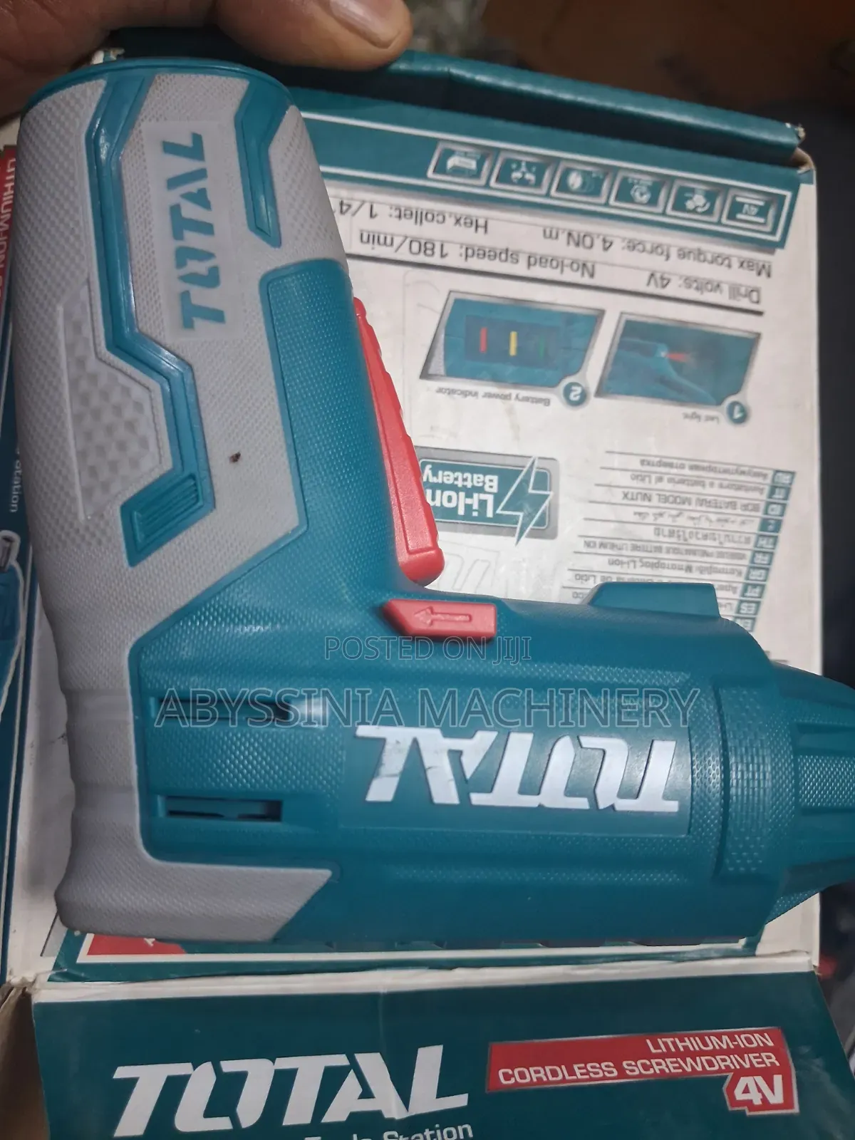 TOTAL Rechargeable Screwdriver