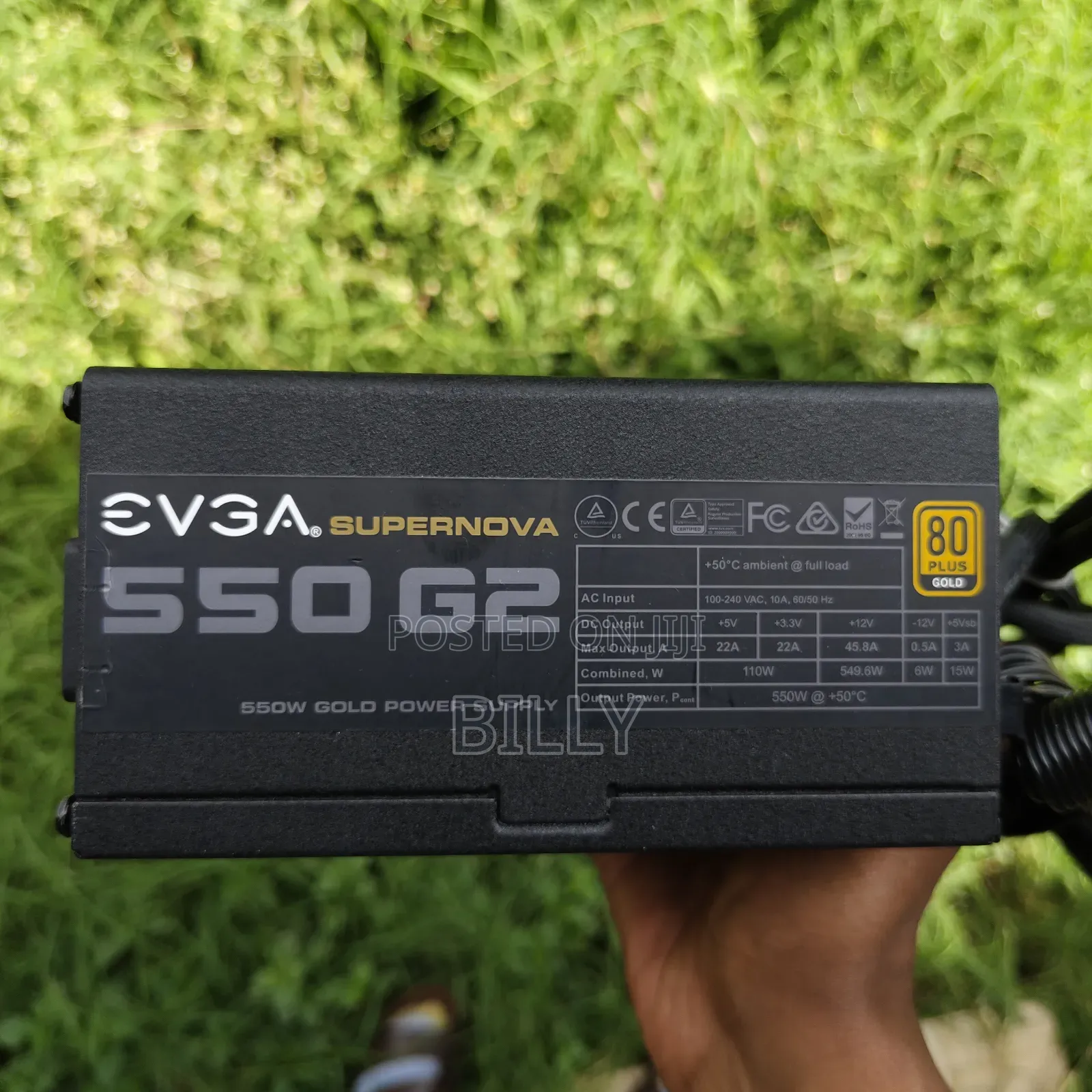 Power Supply Evga Modular 550 Watt