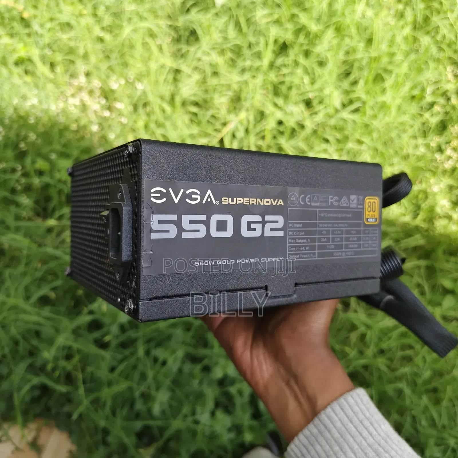 Power Supply Evga Modular 550 Watt