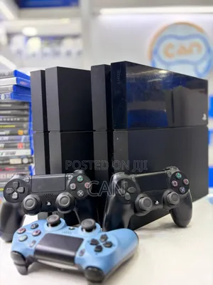 PlayStation 4 Fat ̄ With 2 Block Color Controller