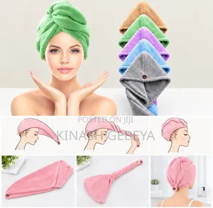 Top Quality Shower Hair Towel Cap