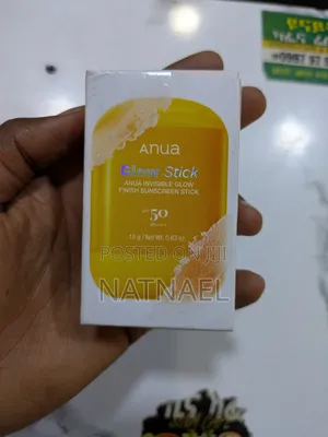 Anua Glow Stick Invisible Glow Finish Sunscreen SPF 50 PA+