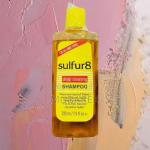 Sulfur8 Anti-Dandruff Shampoo | تنظيف عميق لفروة الر