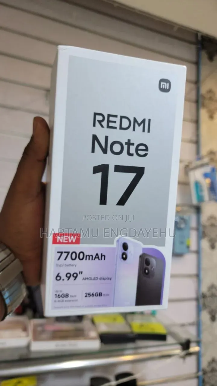 New Xiaomi Redmi Note 17 256 GB Red