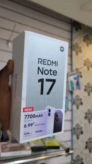 New Xiaomi Redmi Note 17 256 GB Red