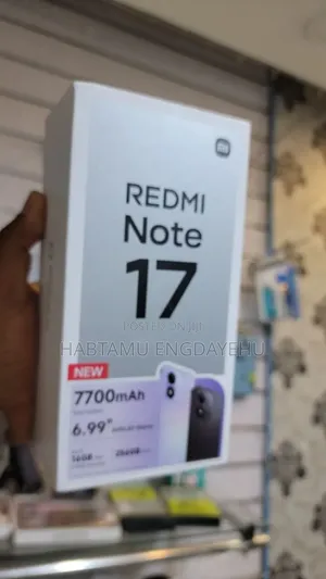 New Xiaomi Redmi Note 17 256 GB Red