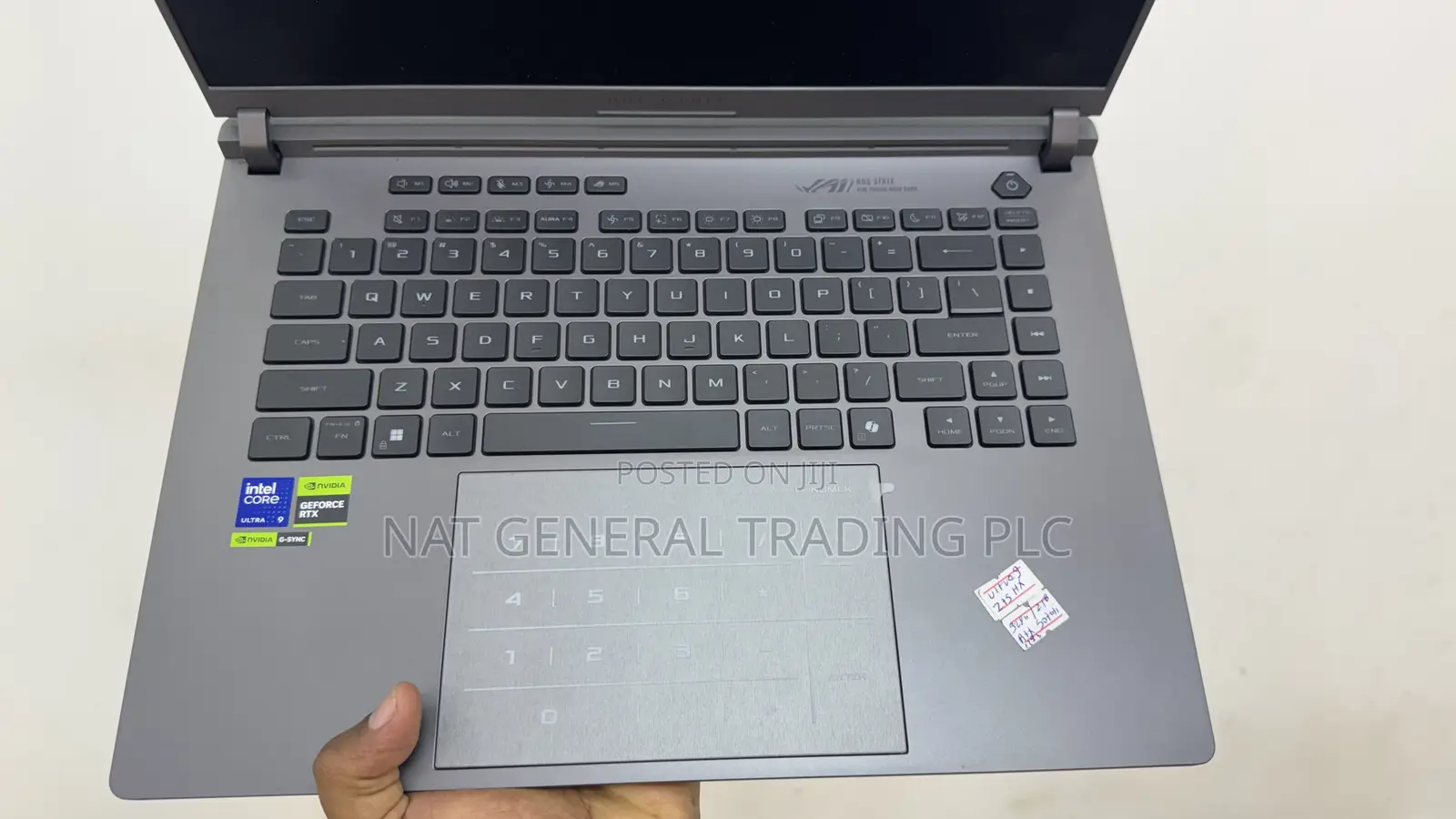 New Laptop Asus ROG Strix G16 G614 32GB Intel Core Ultra 9 SSD 2T