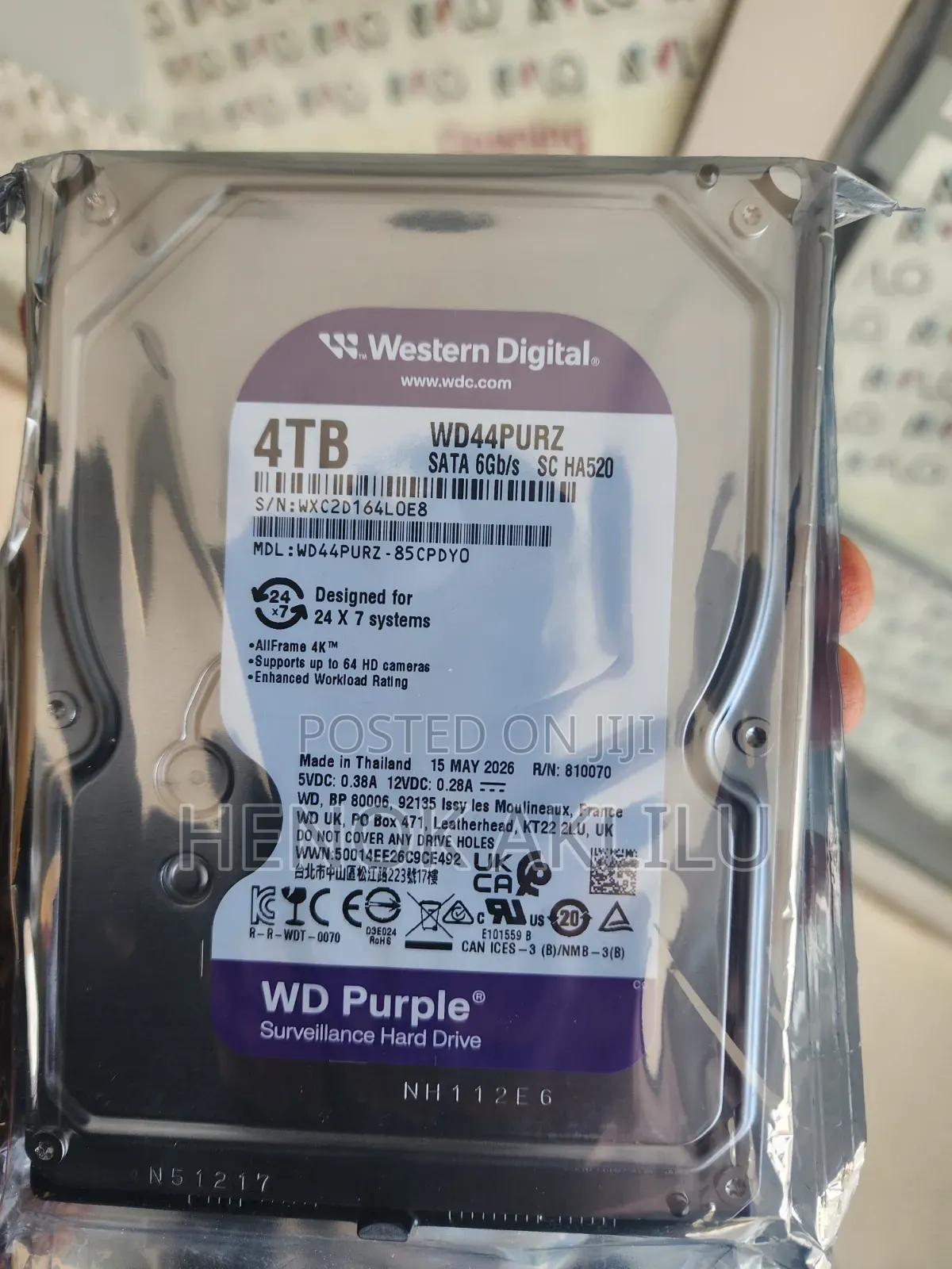 Surveillance Hard Disk