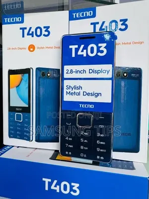 New Tecno T403 Black