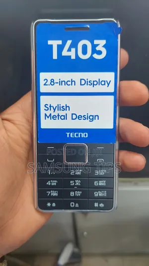 New Tecno T403 Black