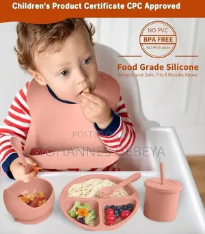 Silicone Baby Feeding Set 6 PCS