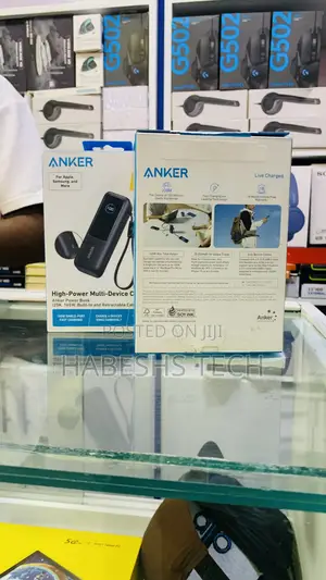 Anker Power Bank — A Portable Battery Charger.