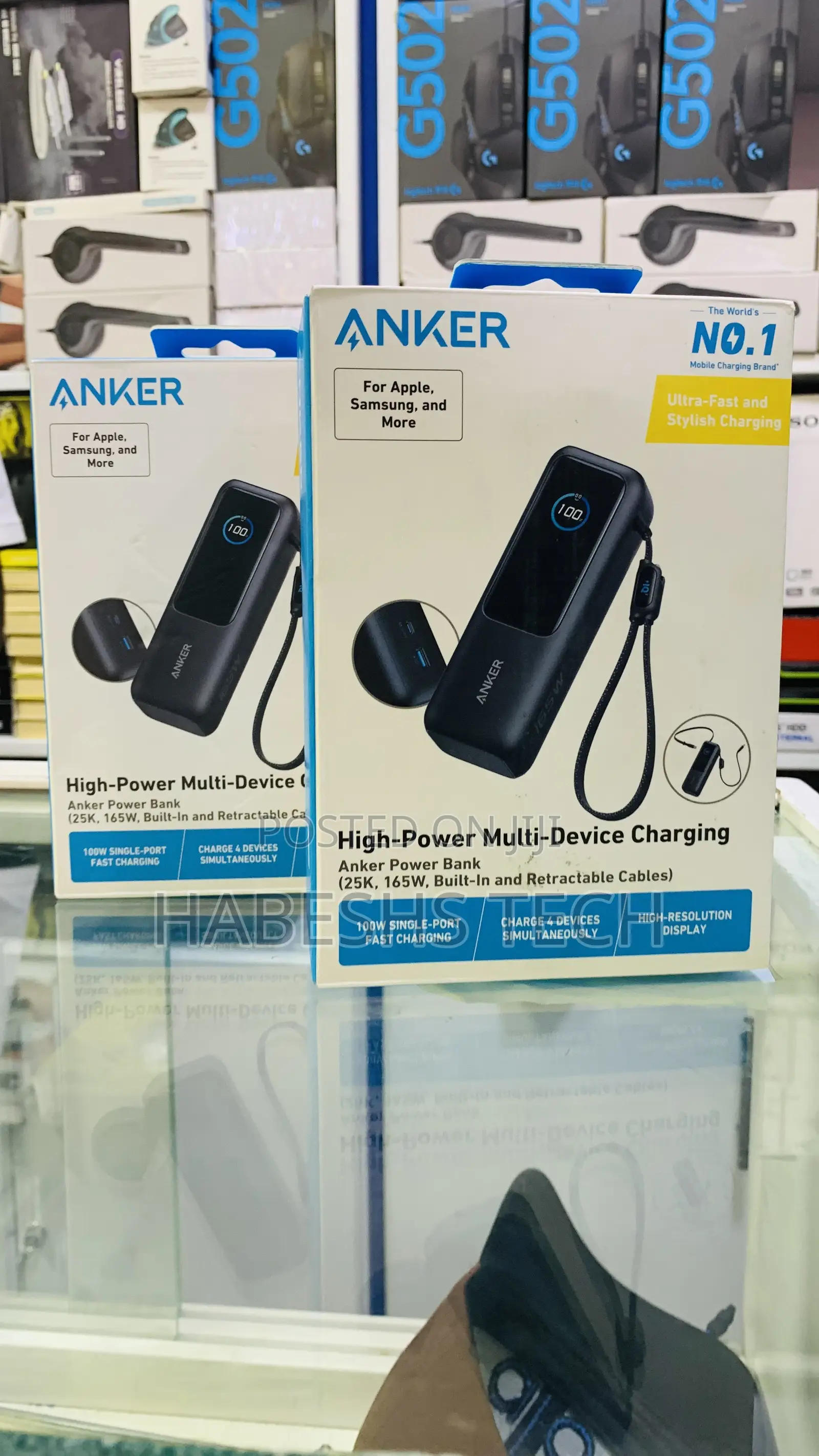 Anker Power Bank — A Portable Battery Charger.
