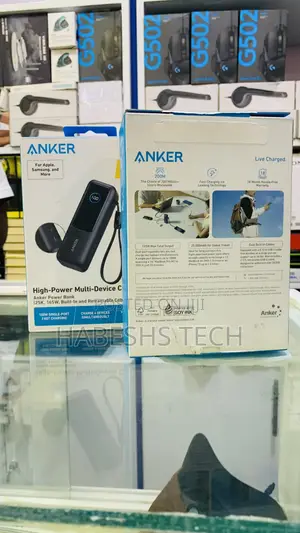 Anker Power Bank — A Portable Battery Charger.