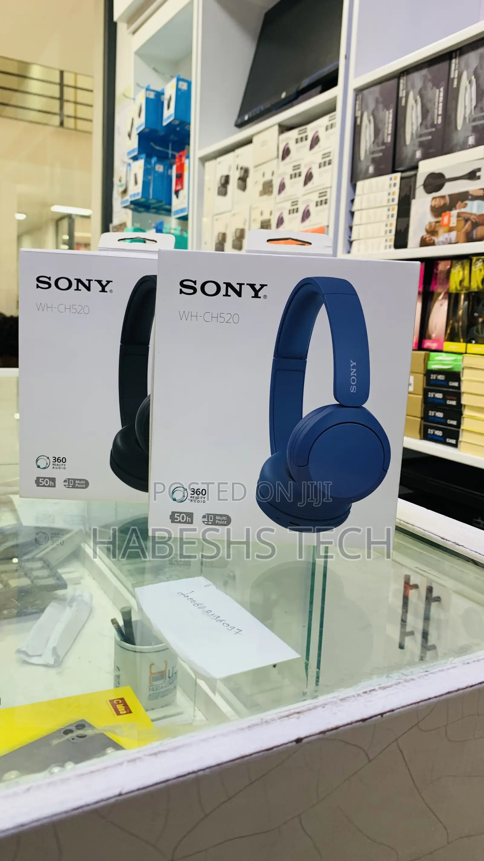 Sony WH-CH520 Wireless Headphones. 