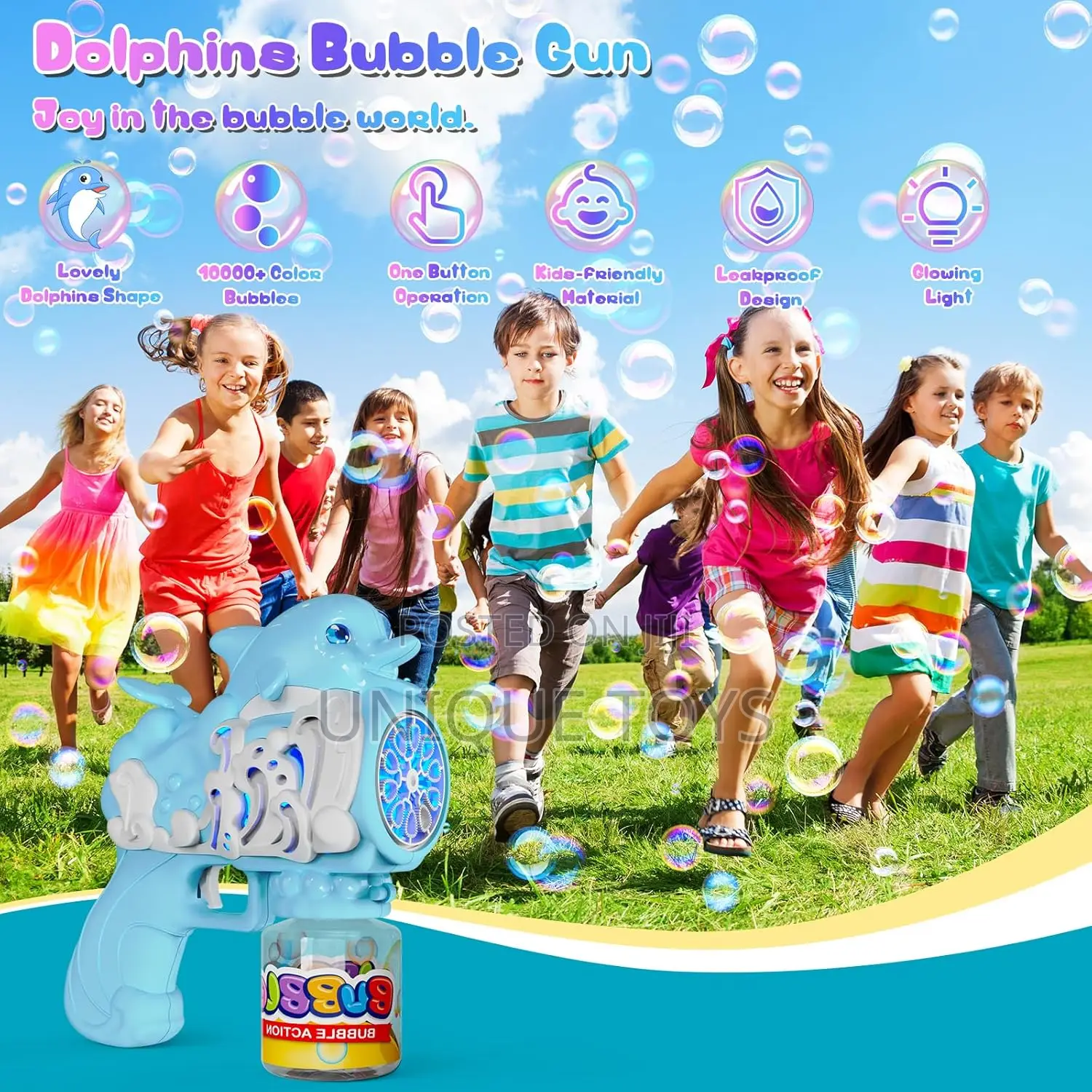 Dolphin Bubble – Bubble Fun