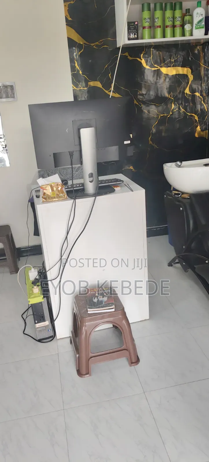 Full Barber Shop Material