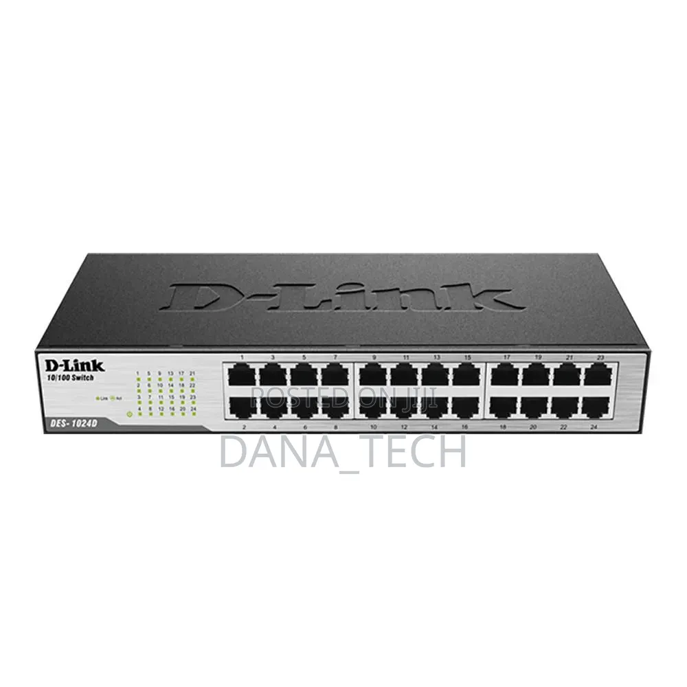 D-Link 24 Port 10/100 Desktop Switch