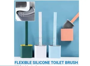 2in1 Toilet Cleaning Brush With Brush Holder