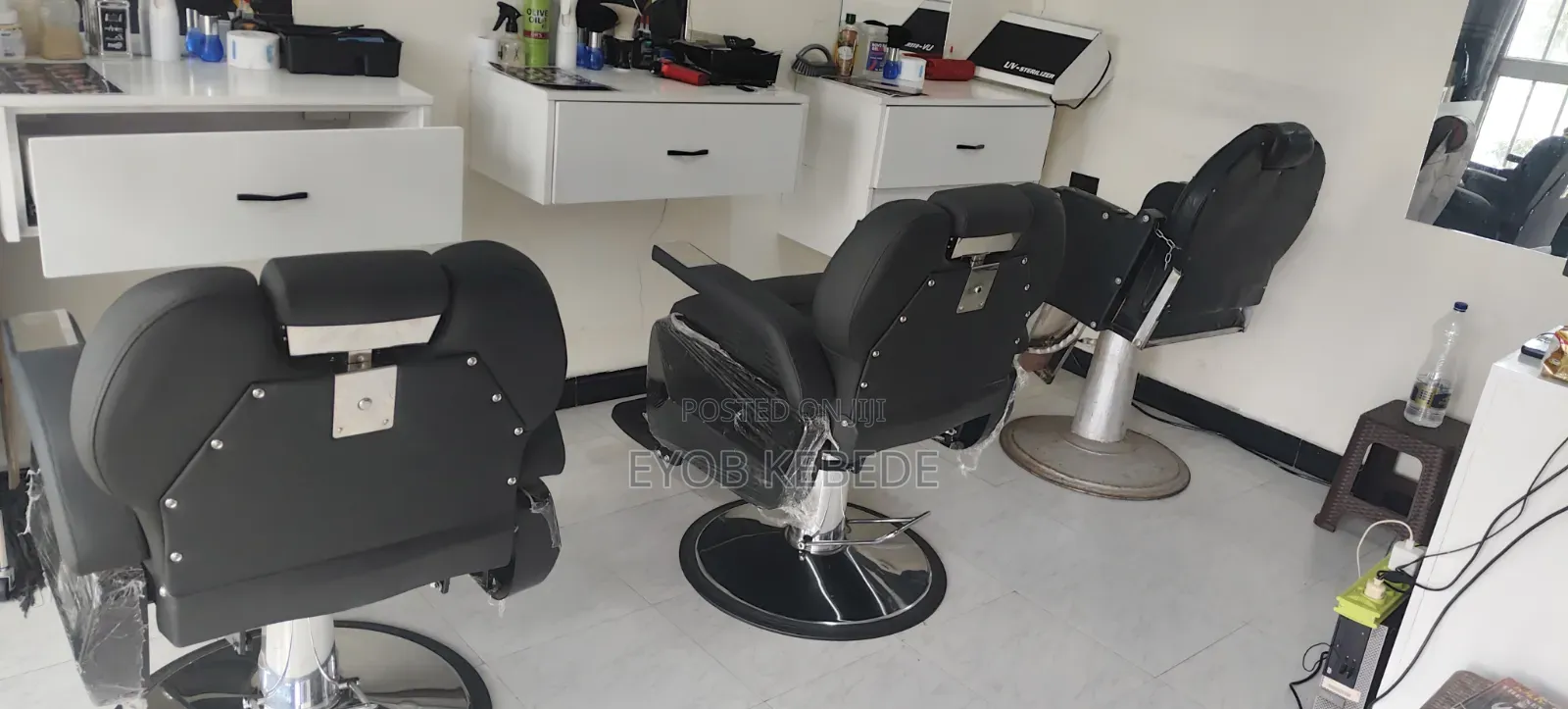 Full Barber Shop Material