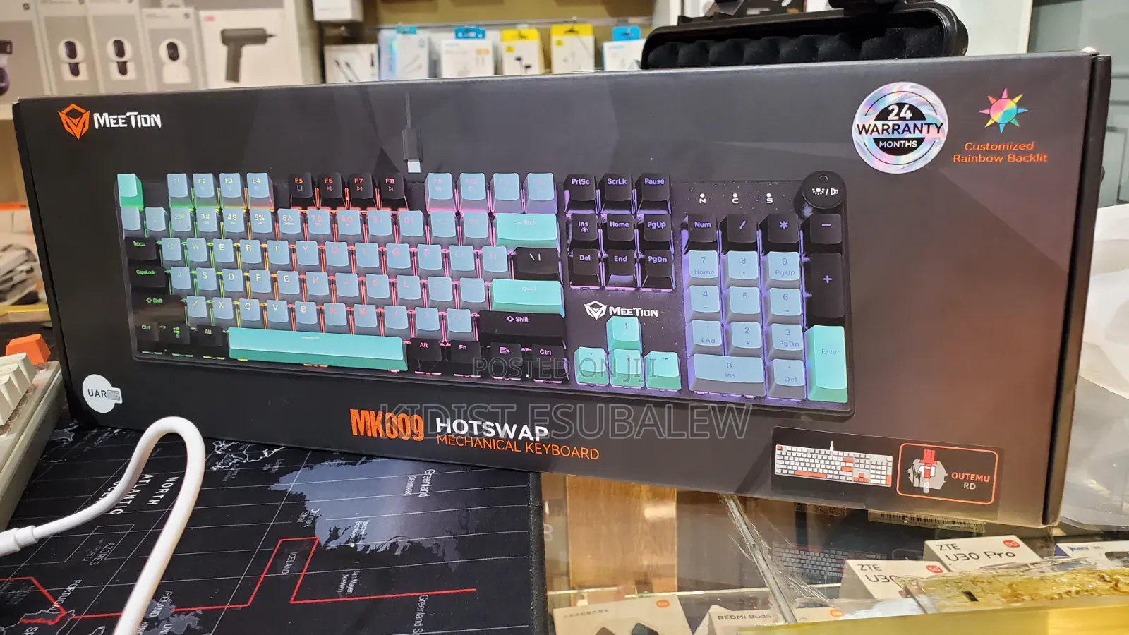 Meetion Mk009 Hotswap Mechanical Keyboard
