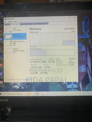 Laptop Toshiba Satellite C55 8GB Intel Core i5 HDD 500GB