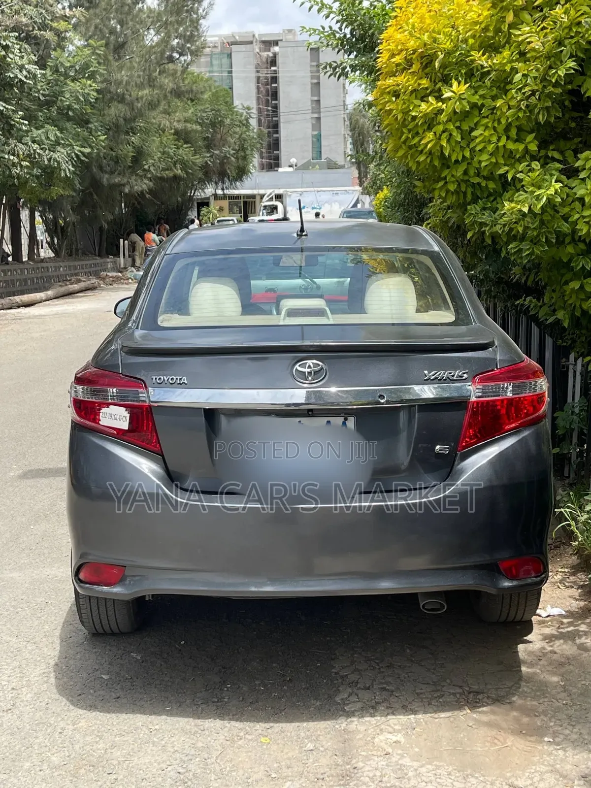 Toyota Yaris 2015 Blue