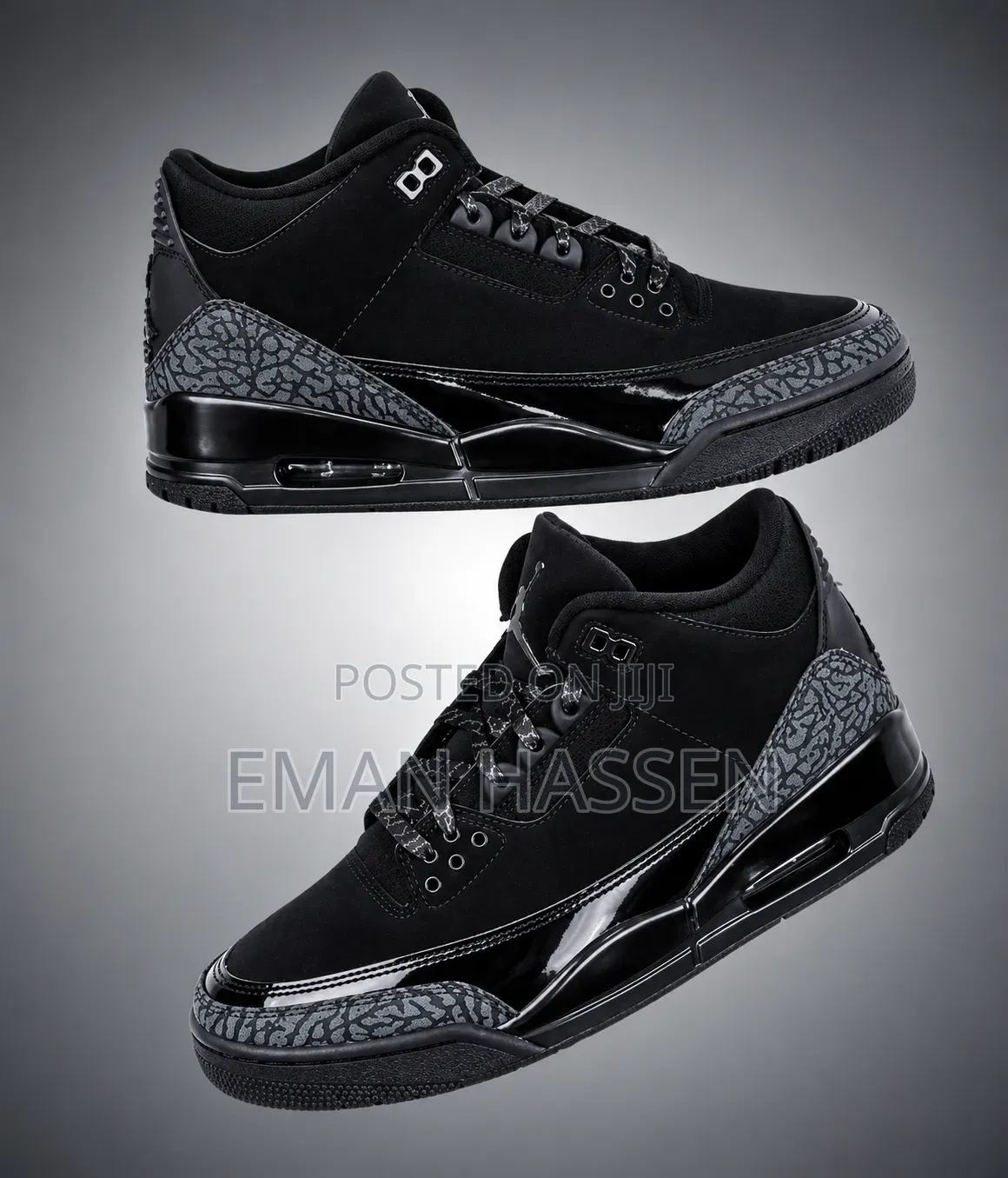 NIKE #Air_Jordan 3 ”BLACK CAT ”